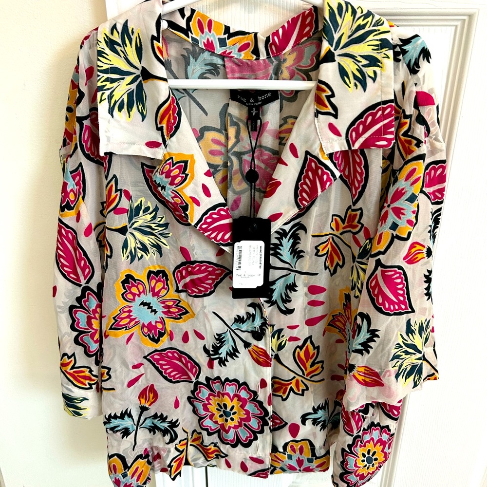 Rag & Bone new with tags sheer top
